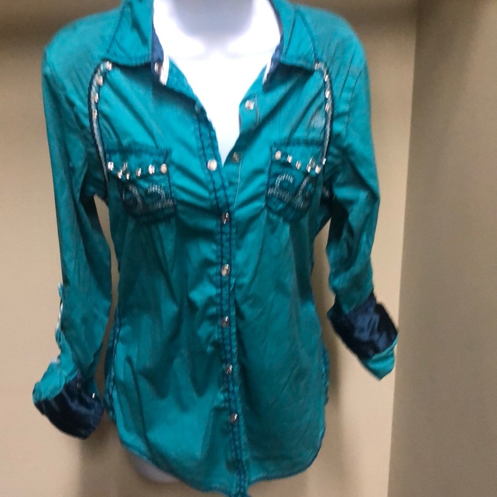Jeweled long sleeve